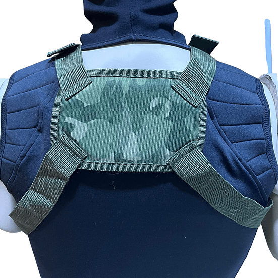 Bolso Táctico Tipo Pechera con Sistema Molle (Camo Verde) 5