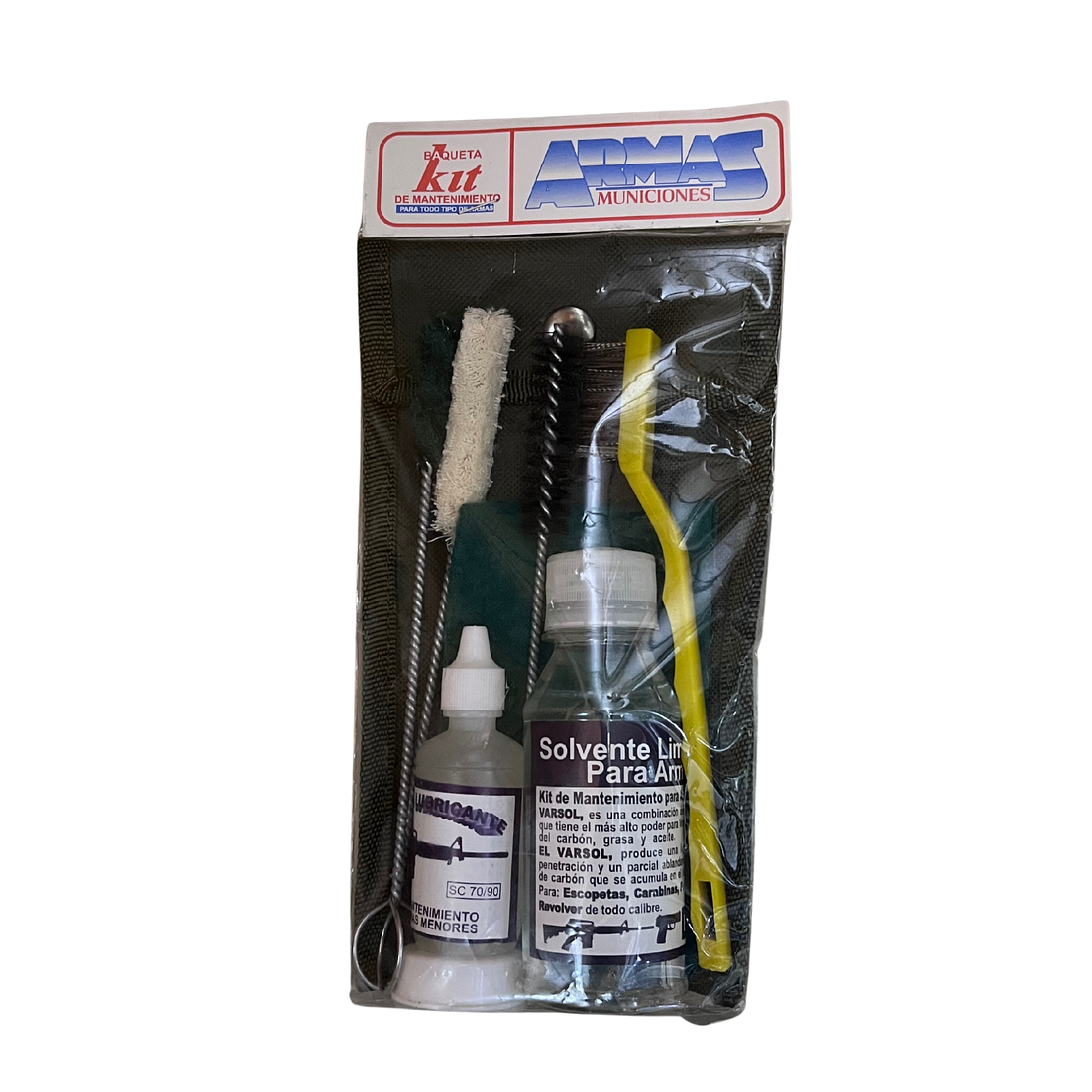 Kit de Limpieza para Pistolas 380, 9mm y 38 Nacional 1