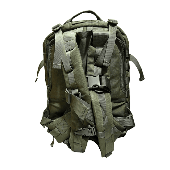 Mochila Táctica Militar Verde – Sistema Molle | Modelo SIG 3