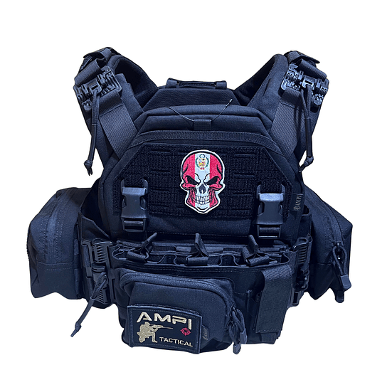 Chaleco táctico Liberacion Rapida Compacto múltiple bolsillo  2