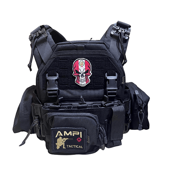 Chaleco táctico Liberacion Rapida Compacto múltiple bolsillo  1