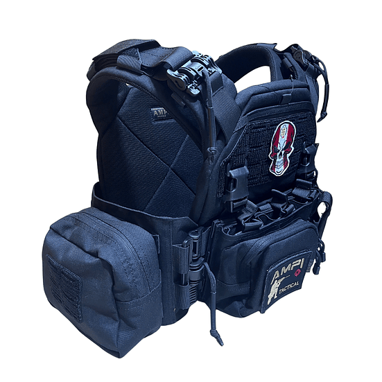 Chaleco táctico Liberacion Rapida Compacto múltiple bolsillo  4