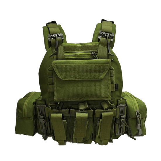 Chaleco Tactico Liberacion Rapida  QR1 Porta Caserina 2