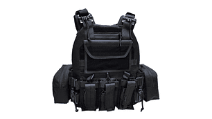 Chaleco Tactico Liberacion Rapida  QR1 Porta Caserina