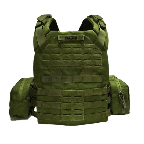 Chaleco Tactico Liberacion Rapida  QR1 Porta Caserina 6