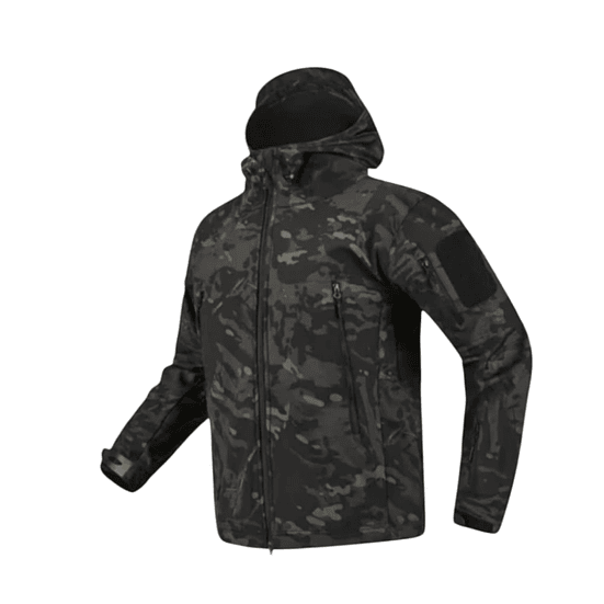 Casaca Militar Tactica Impermeable Montaña Softshell 2