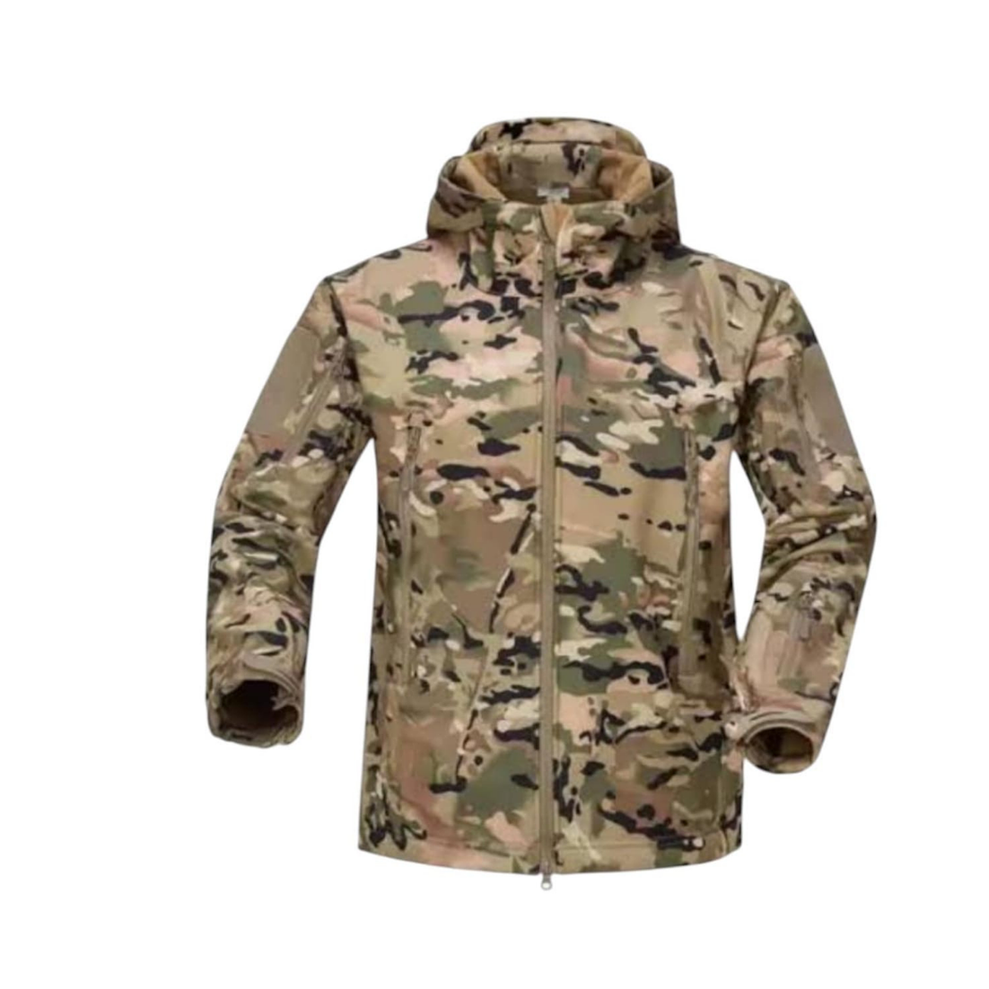 Casaca Militar Tactica Impermeable Montaña Softshell 4