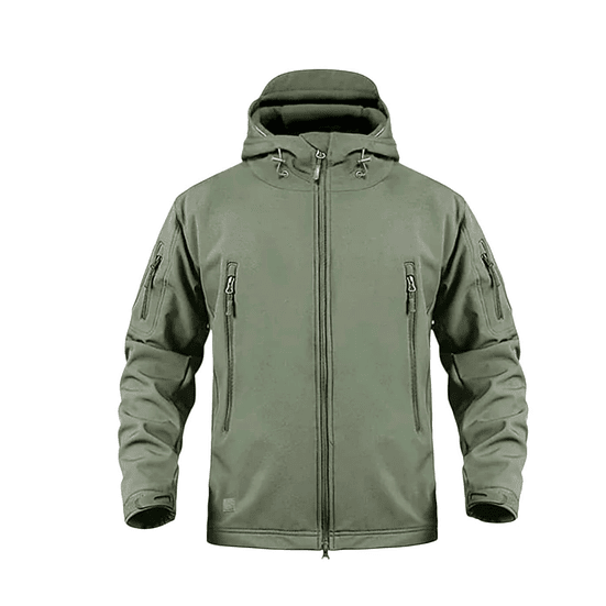 Casaca Militar Tactica Impermeable Montaña Softshell 5