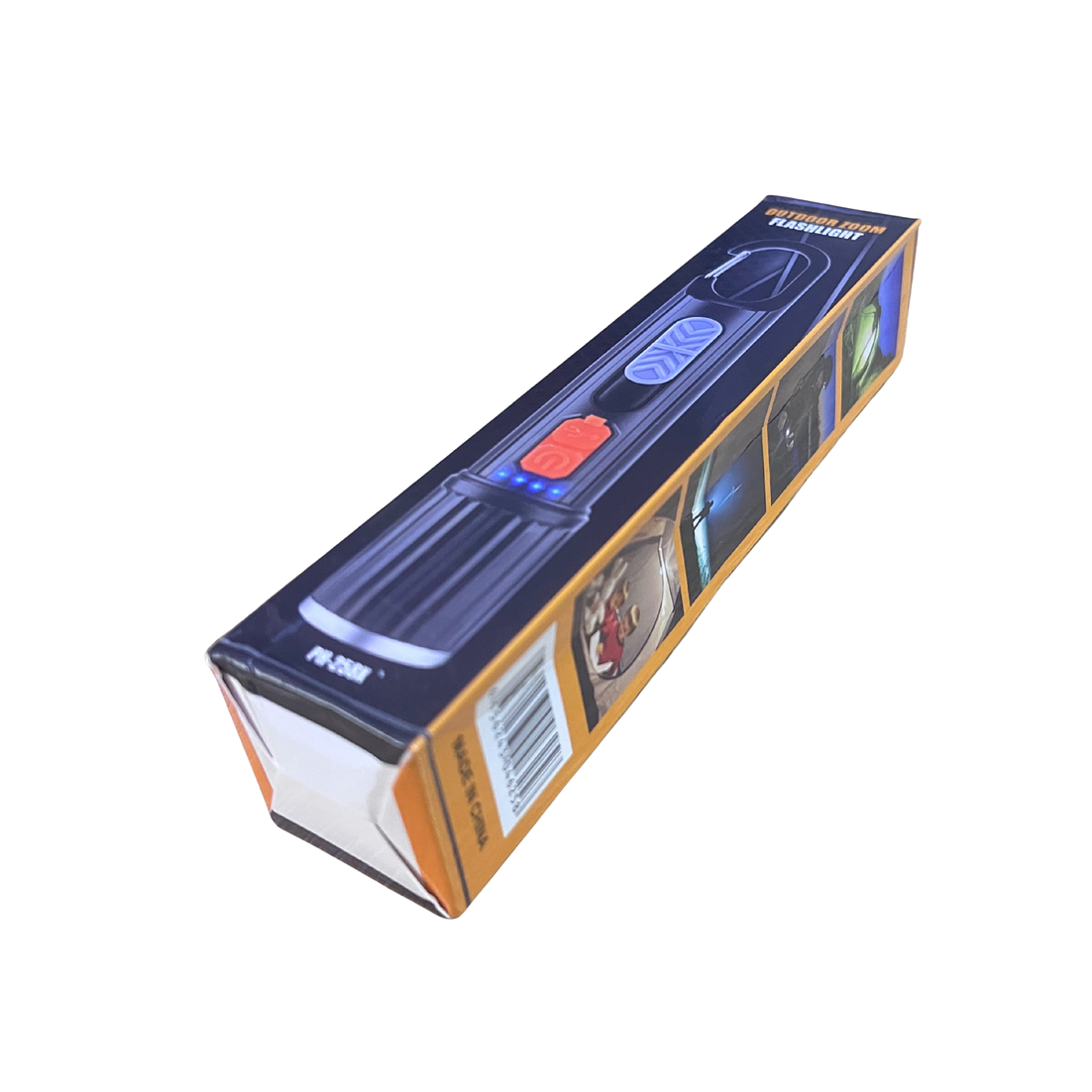 Linterna LED Enfoque Ajustable Alta Potencia Recargable  9