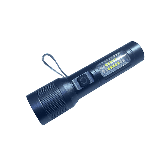 Linterna LED Táctica Multifunción Potencia Alcance   6