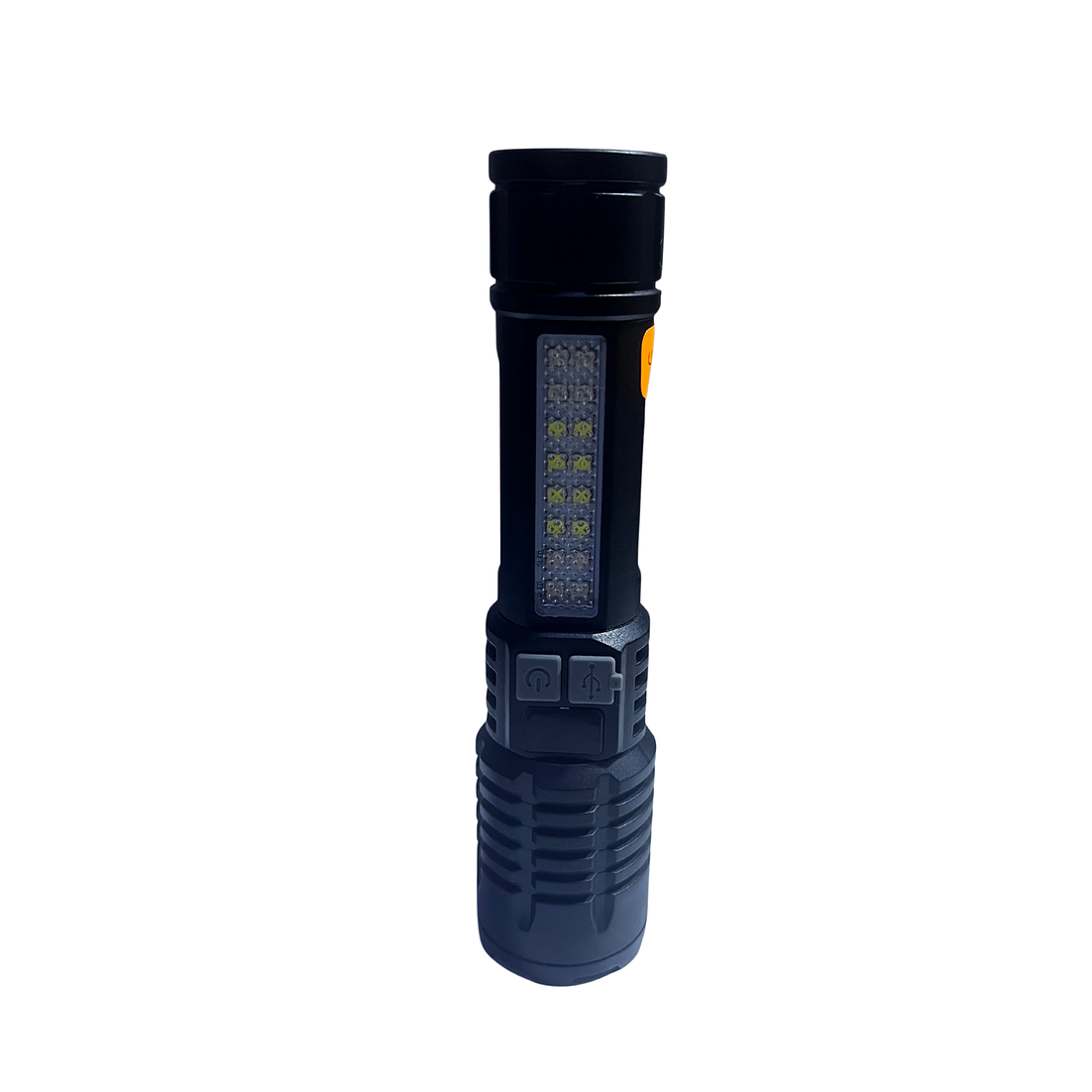 Linterna LED Alta Potencia  Zoom Telescópico Recargable  2