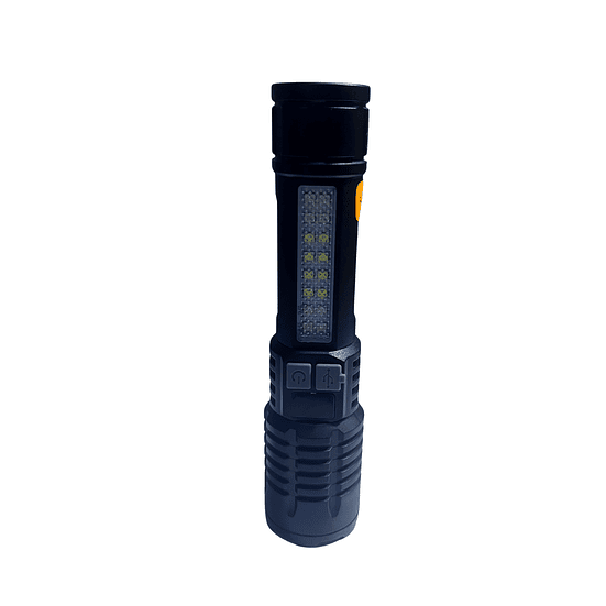 Linterna LED Alta Potencia  Zoom Telescópico Recargable  2