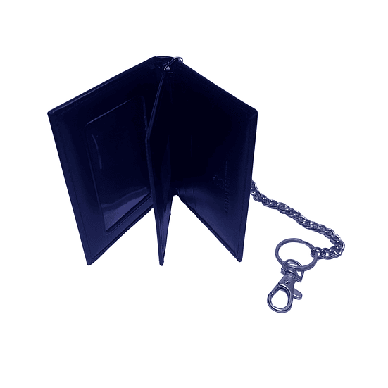 Porta Placa de Policía en Cuero – Modelo Profesional 3