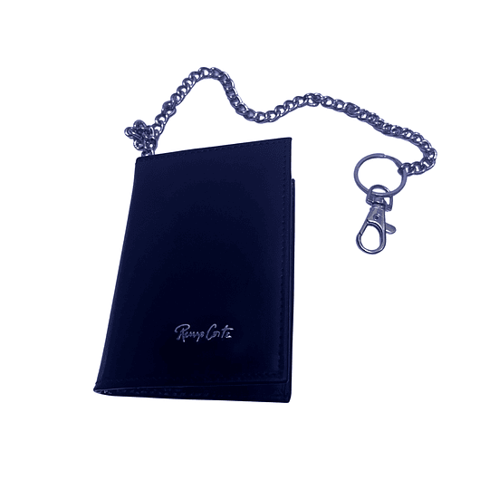 Porta Placa de Policía en Cuero – Modelo Profesional 4