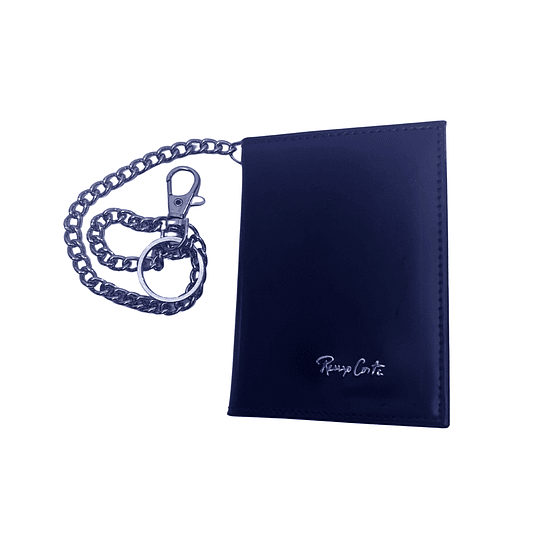 Porta Placa de Policía en Cuero – Modelo Profesional 5