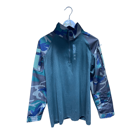 Polo Táctico Multicam Manga Larga – Ripstop, EDC, Militar 9