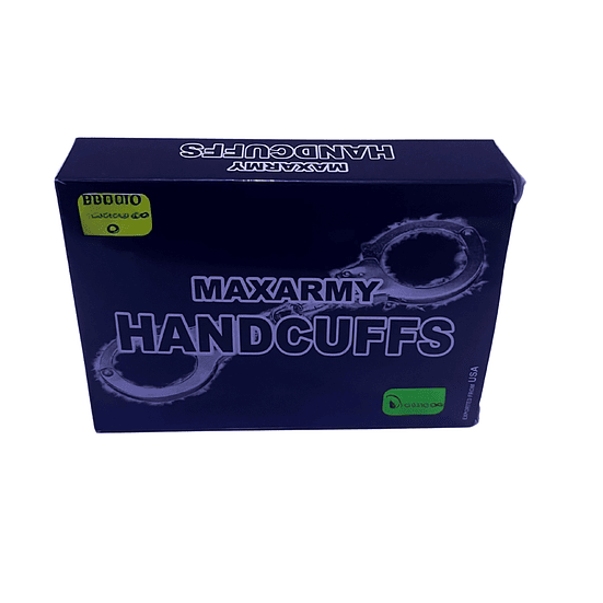 Esposas Marrocas Maxarmy de Acero Inoxidable  5