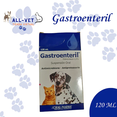 Gastroenteril Suspensión 120 ML  / Venta con Receta Médica