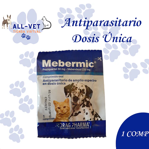 Mebermic 1 Comprimido