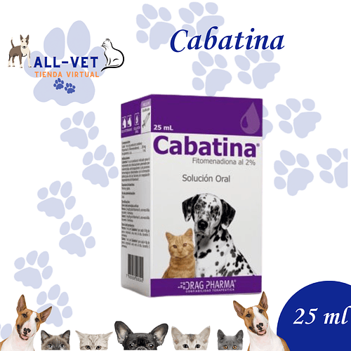 Cabatina Oral 25 ml