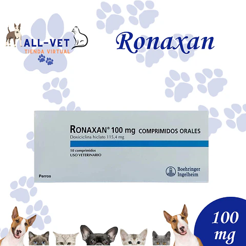 Ronaxan 100 mg  / Venta con Receta Médica