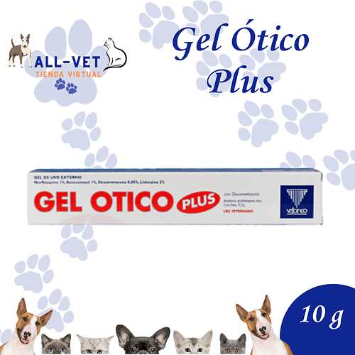 Gel Ótico plus  / Venta con Receta Médica