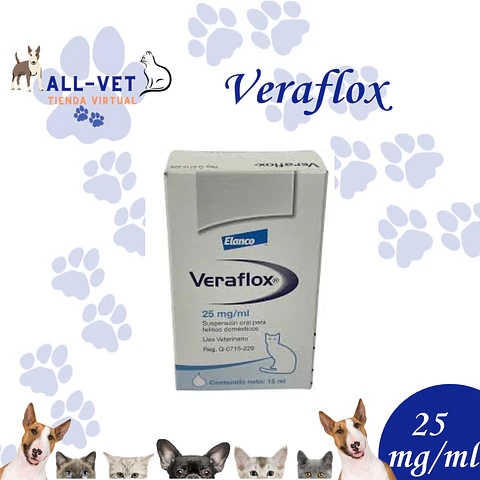 Veraflox 25 mg / ml  / Venta con Receta Médica