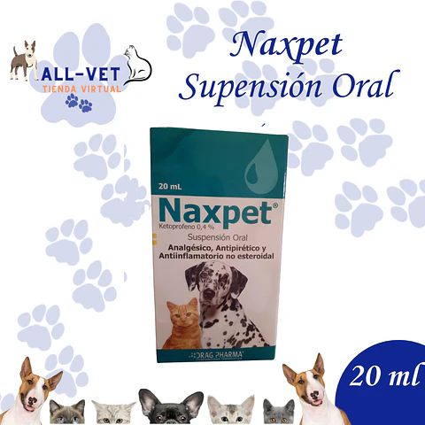Naxpet 0,4% Suspensión Oral 20 ml