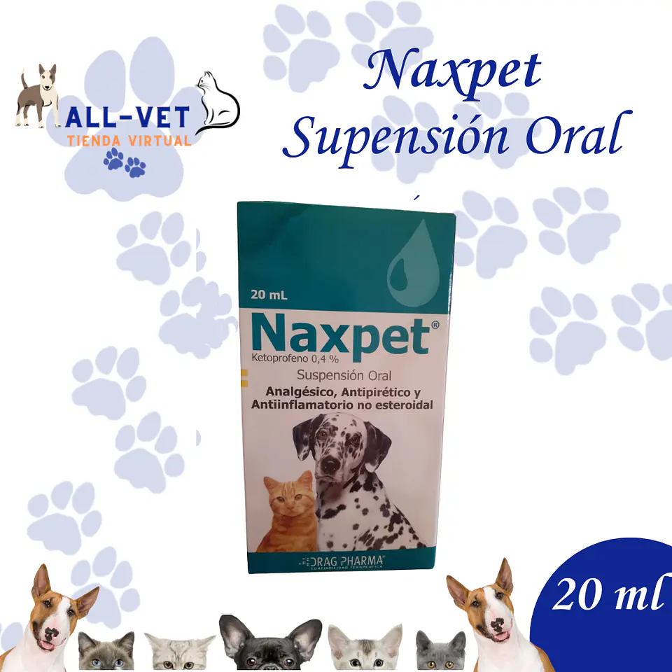 Naxpet 0,4% Suspensión Oral 20 ml 1