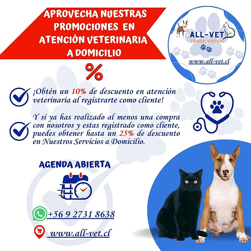 Implantación de Chip para Mascotas a Domicilio - Descuentos desde 10% a 25% . (Ver Detalle) 2