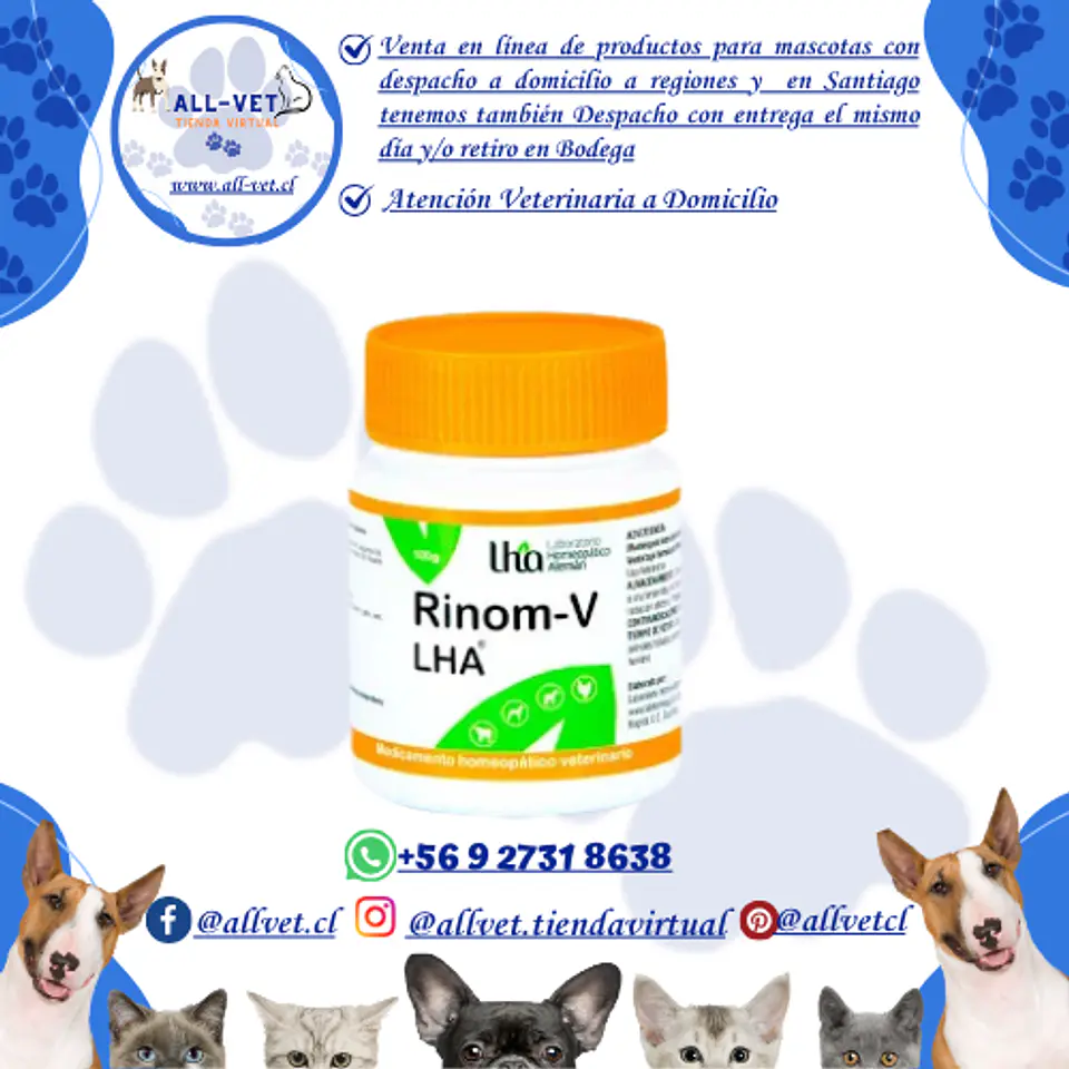 Rinom-V LHA Granulado  100 gr 1