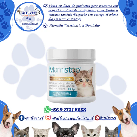 MamiStop Gatos 100 gr