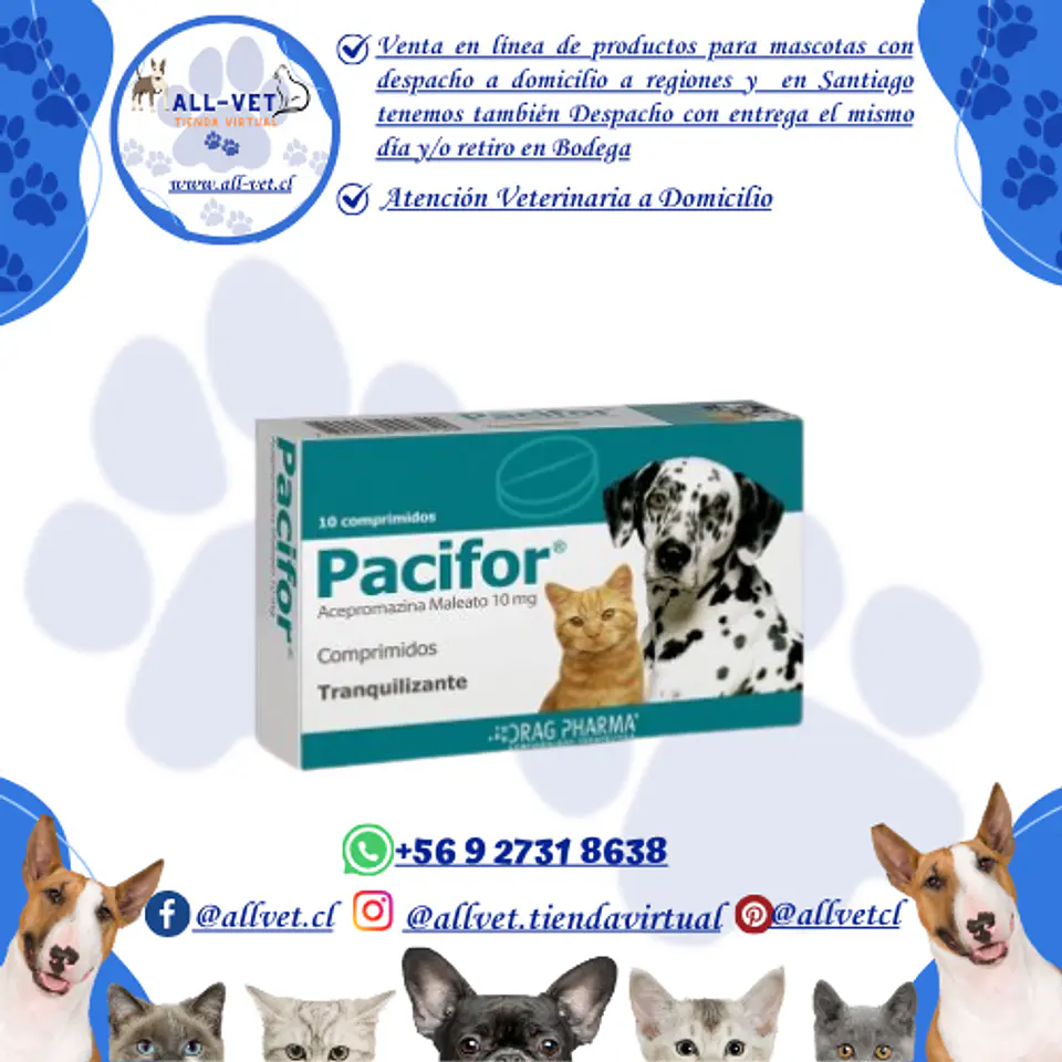 Pacifor 10 Comprimidos 1