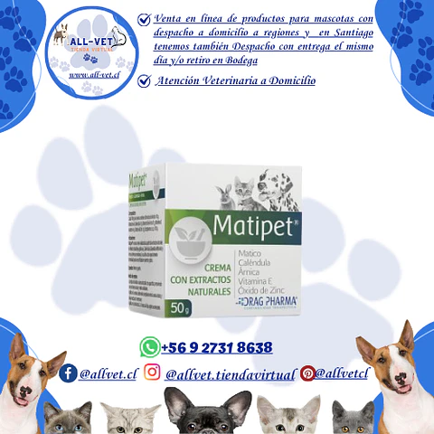 Matipet Crema 50 gr