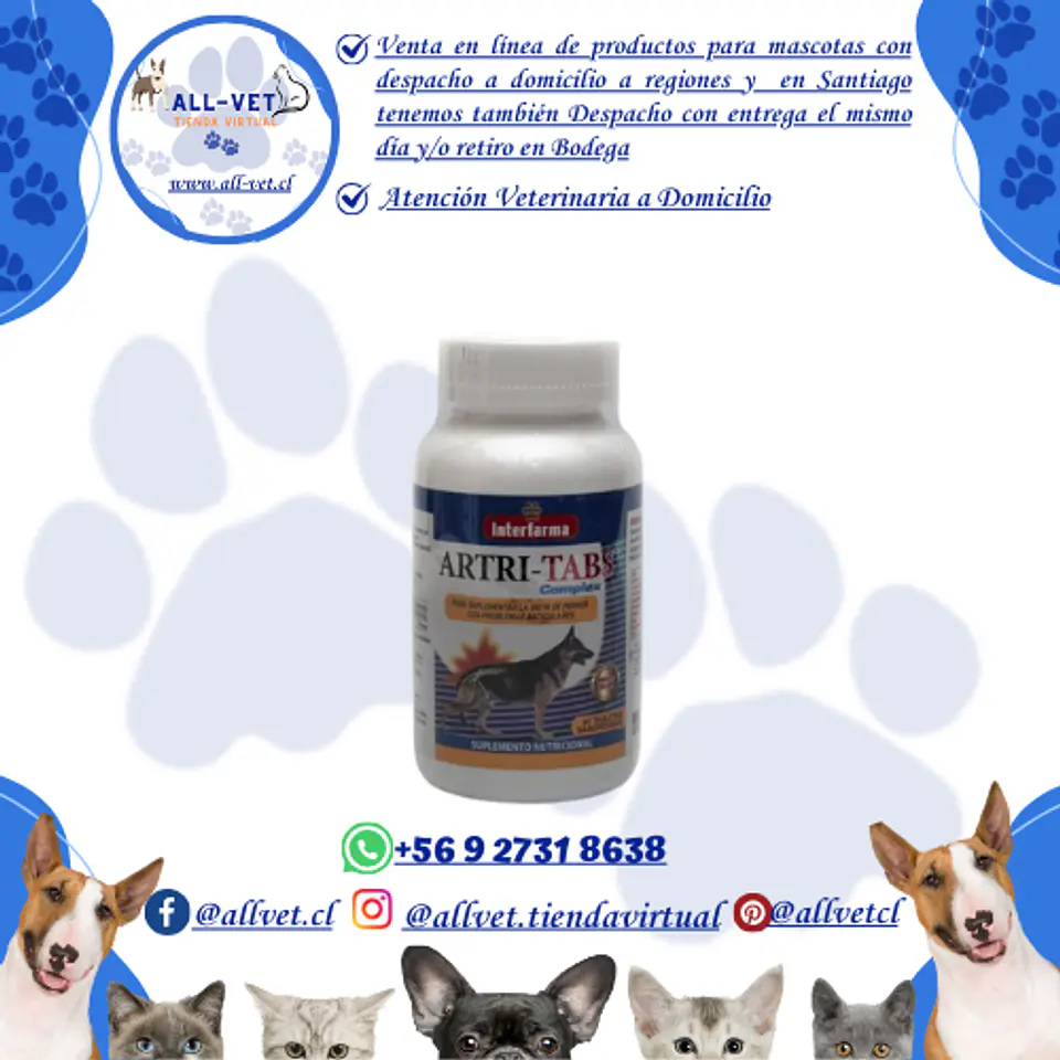 Artri-Tabs Complex 60 Comprimidos 1