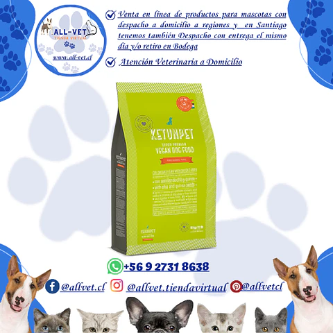 Ketunpet Cachorros Todas las Razas Saco 10 Kg