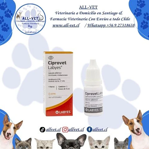Ciprovet Colirio 5 ml