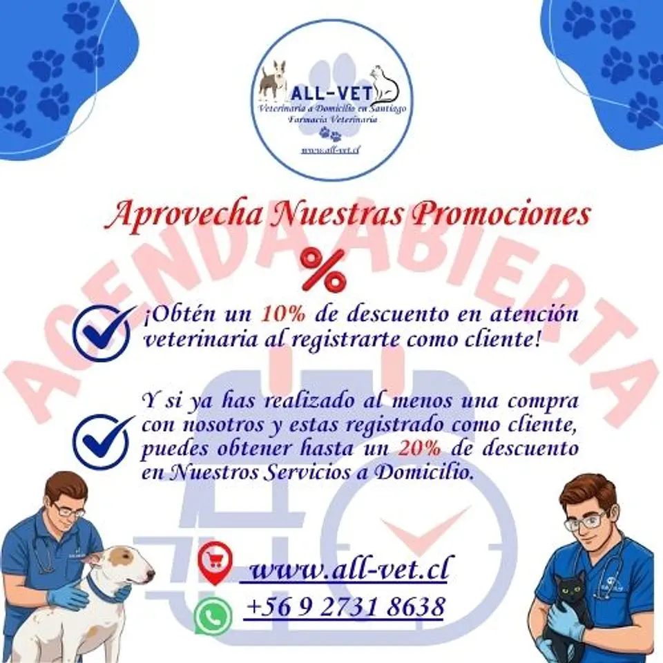 Tri-Pack de Vacunas Caninas Óctuple a Domicilio en Santiago - Con Agenda en Línea 2