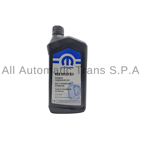 Aceite Mopar 8 & 9 Speed. ATF