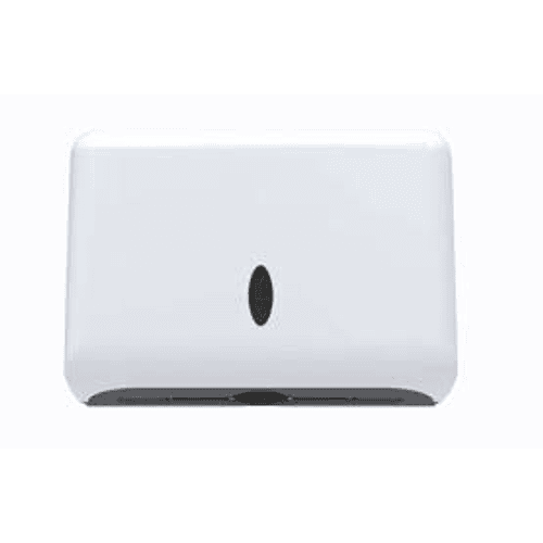 DISPENSADOR TOALLA INTERFOLIADA PLÁSTICO BLANCO