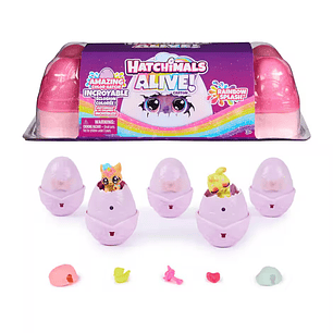 Caja de huevos Hatchimal alive
