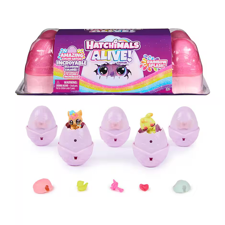 Caja de huevos Hatchimal alive 1