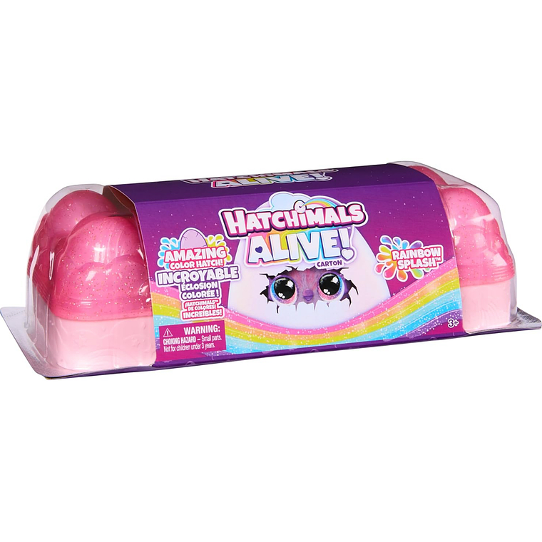 Caja de huevos Hatchimal alive 2