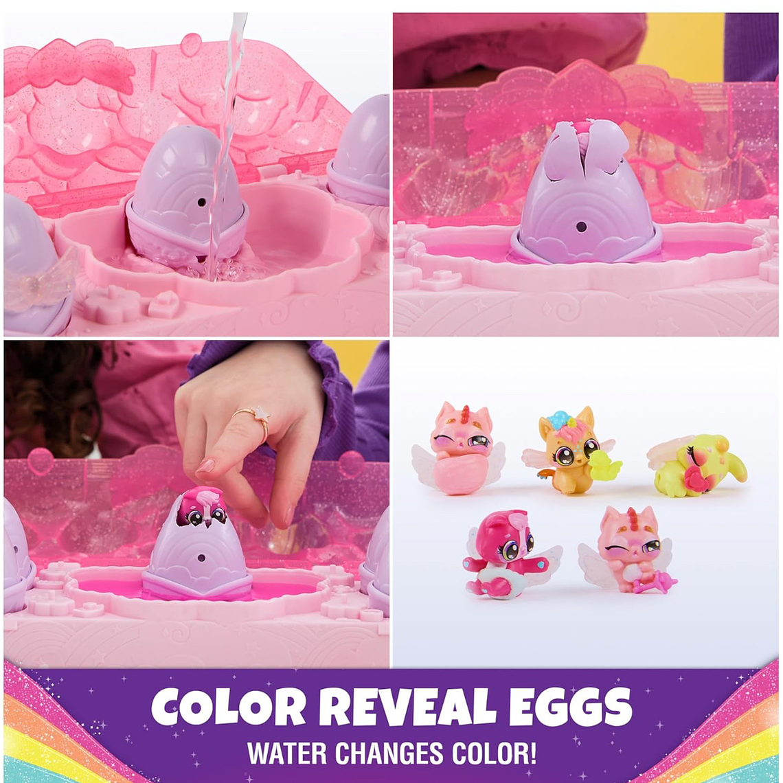 Caja de huevos Hatchimal alive 4