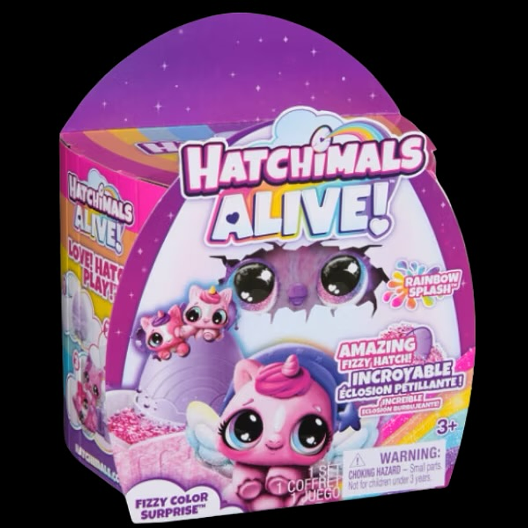 Hatchimal Alive Rainbow splash  1