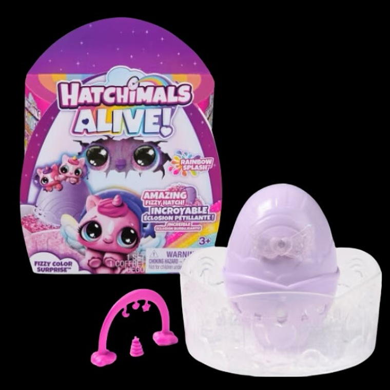 Hatchimal Alive Rainbow splash  2