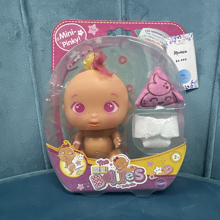 Muñeca mini Bellies Pinky 2