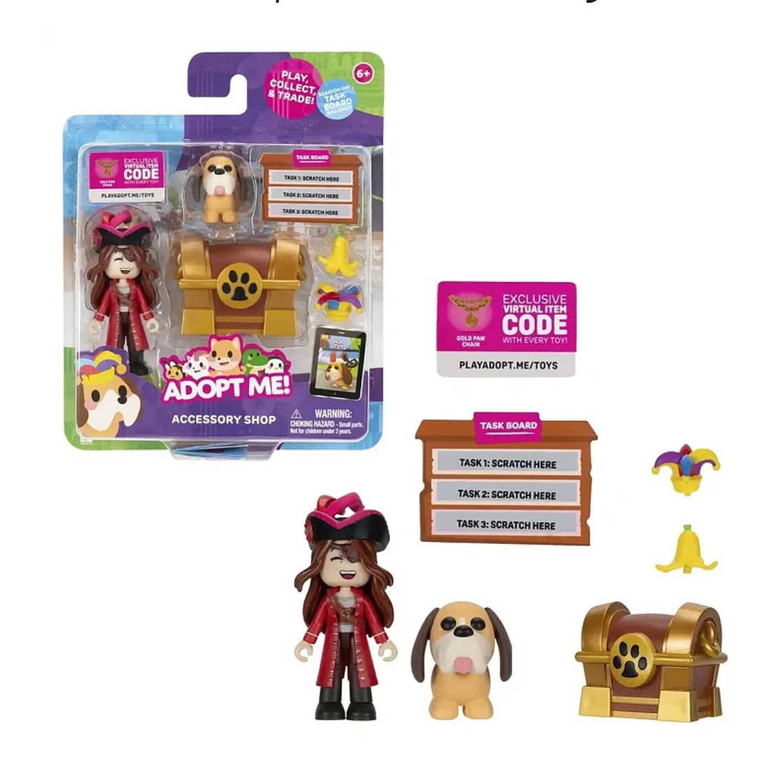 Set de Juego Tienda de Accesorios. Roblox Adopt Me! con Código 1