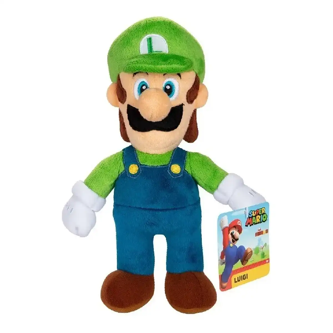 Peluche de Luigi 23 cm | Super Mario Oficial 1