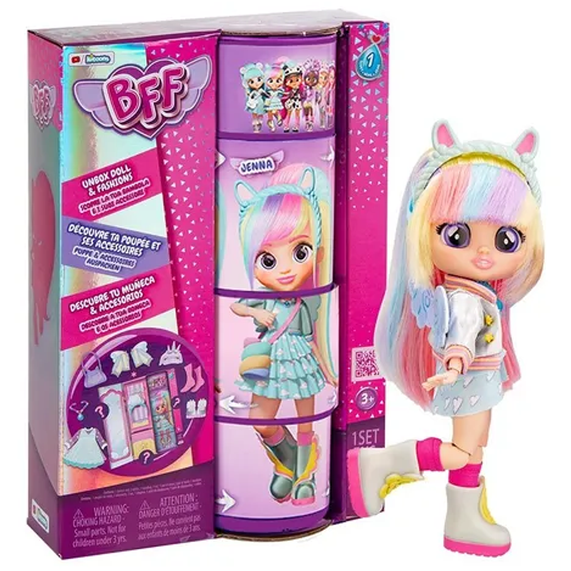 Cry Babies Muñeca Fashion Bff Jenna 1